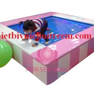 Đồ chơi trong nhà PT-34-01 cho khu vui chơi trong nhà trung tâm thương mại, nhà hàng, trường mầm non – Hoa Sen Hồng