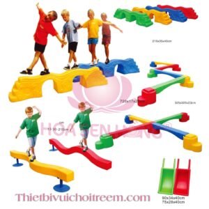 Đồ chơi trong nhà PT-36-10 cho khu vui chơi trong nhà trung tâm thương mại, nhà hàng, trường mầm non – Hoa Sen Hồng