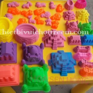 Đồ chơi trong nhà PT-37-02 cho khu vui chơi trong nhà trung tâm thương mại, nhà hàng, trường mầm non – Hoa Sen Hồng