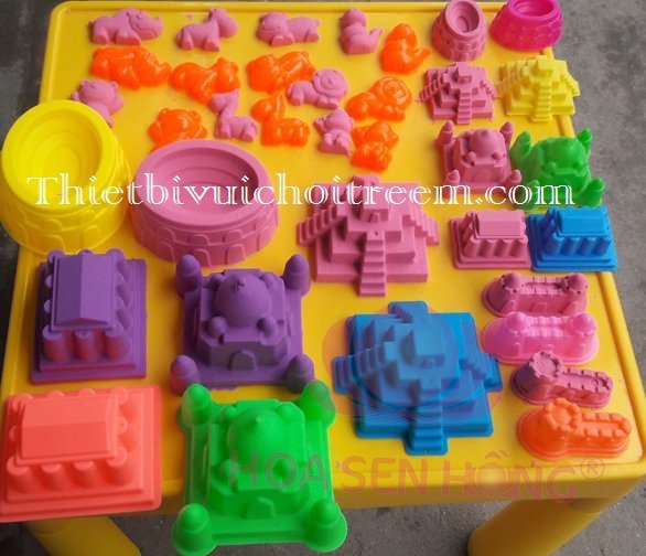 Đồ chơi trong nhà PT-37-02 cho khu vui chơi trong nhà trung tâm thương mại, nhà hàng, trường mầm non – Hoa Sen Hồng