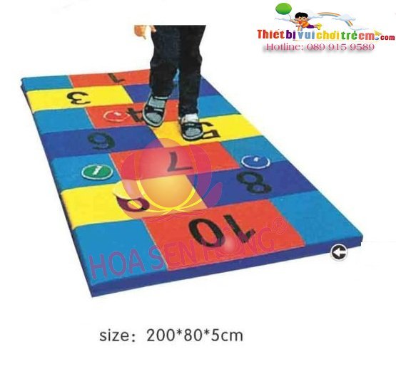 Đồ chơi trong nhà PT-38-04 cho khu vui chơi trong nhà trung tâm thương mại, nhà hàng, trường mầm non – Hoa Sen Hồng