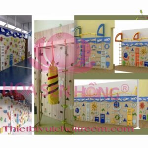 Đồ chơi trong nhà PT-38-12 cho khu vui chơi trong nhà trung tâm thương mại, nhà hàng, trường mầm non – Hoa Sen Hồng