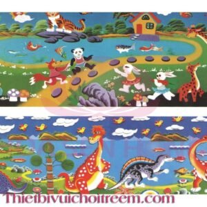 Đồ chơi trong nhà PT-38-15 cho khu vui chơi trong nhà trung tâm thương mại, nhà hàng, trường mầm non – Hoa Sen Hồng
