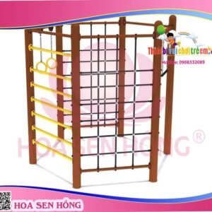 Thang leo RT-024-24 cho sân chơi ngoài trời khu chung cư, trường mầm non, resort, công viên – Hoa Sen Hồng