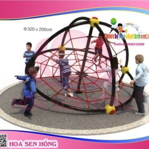 Thang leo RT-024-30 cho sân chơi ngoài trời khu chung cư, trường mầm non, resort, công viên – Hoa Sen Hồng