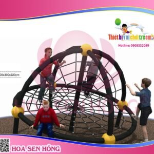 Thang leo RT-024-65 cho sân chơi ngoài trời khu chung cư, trường mầm non, resort, công viên – Hoa Sen Hồng