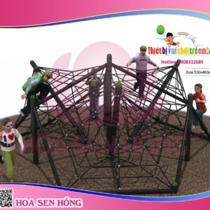 Thang leo RT-024-66 cho sân chơi ngoài trời khu chung cư, trường mầm non, resort, công viên – Hoa Sen Hồng