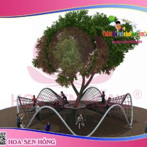 Thang leo RT-024-67 cho sân chơi ngoài trời khu chung cư, trường mầm non, resort, công viên – Hoa Sen Hồng