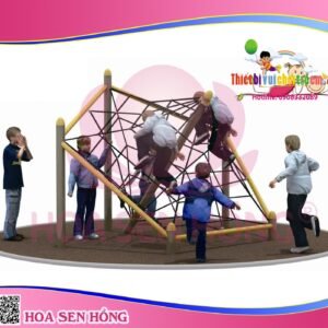 Thang leo RT-024-70 cho sân chơi ngoài trời khu chung cư, trường mầm non, resort, công viên – Hoa Sen Hồng