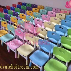 Ghế mầm non TC-42-20 cho trường mầm non, nhóm trẻ – Hoa Sen Hồng