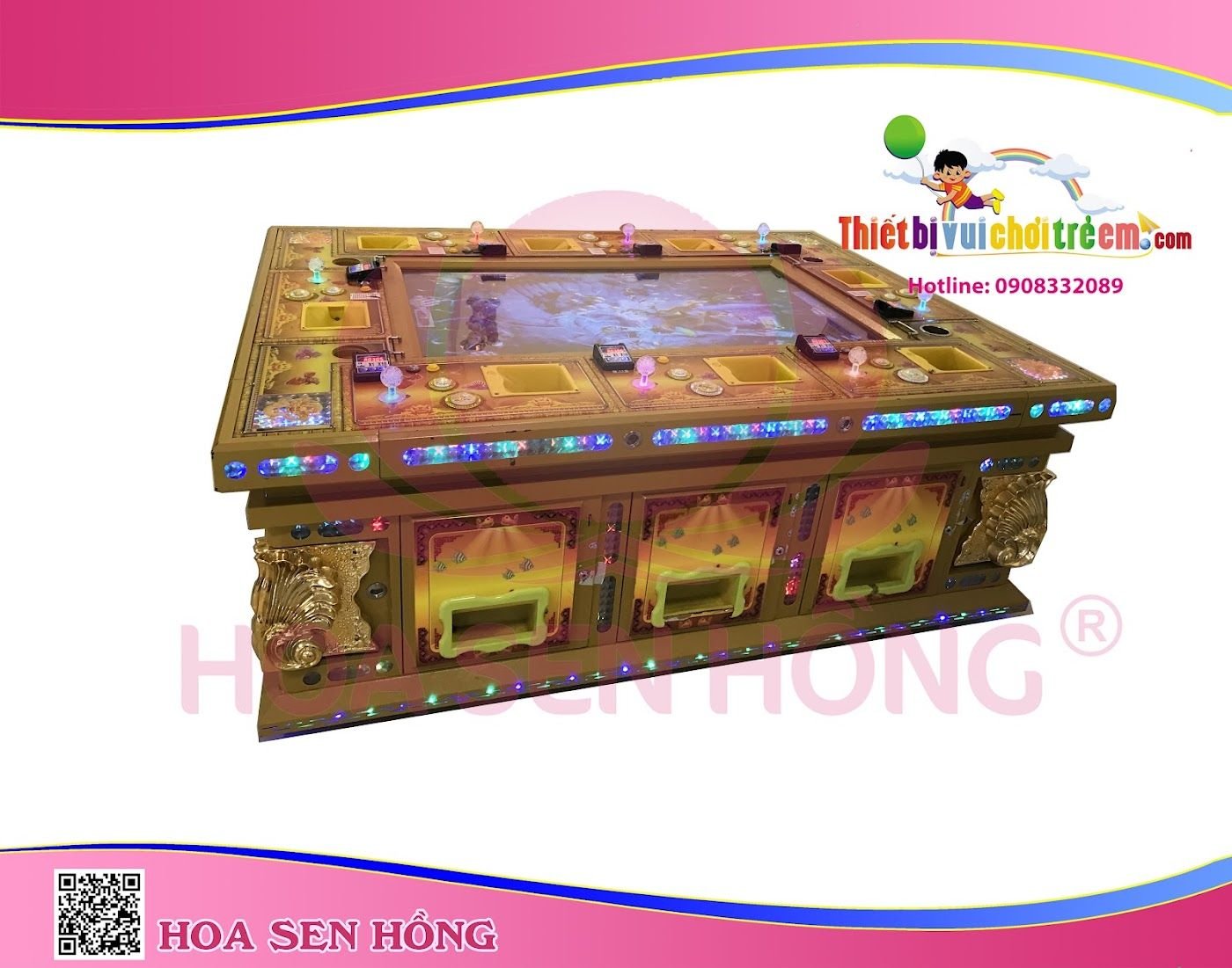 Máy game bắn cá cho khu vui chơi